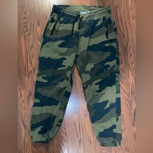 Adidas Olive Camouflage Pants
